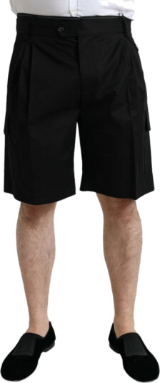 Dolce & Gabbana Herre Shorts Svart 2XL