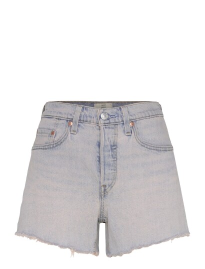 Levi"s® 501 Curve Short Rose Up Raw He   Blue   26