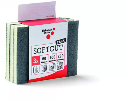 Slibesvamp - 3 Softcut Flex Set