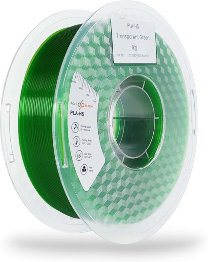 Polyalkemi Pla Hs Transparent Transparent Green