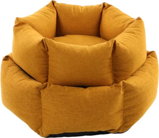 Ziva Hexagon Hundeseng Okergul 50Cm Ziva Hexagon Hundeseng Okergul 50Cm