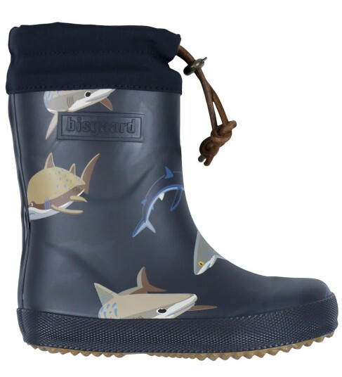 Bisgaard Deep Blue Shark Thermo Rubber Støvler 38
