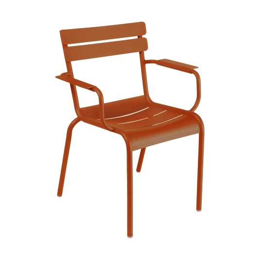 Fermob Luxembourg stol med armlener Candied orange Fermob Luxembourg stol med armlener Candied orange