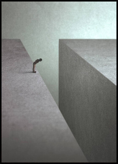 On The Edge Plakat Plakat / 30x40cm