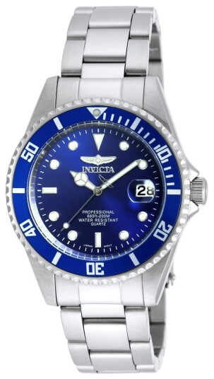 Invicta Herreklokke 9204OB Pro Diver Blå/Stål Ø38 mm Invicta Herreklokke 9204OB Pro Diver Blå/Stål Ø38 mm