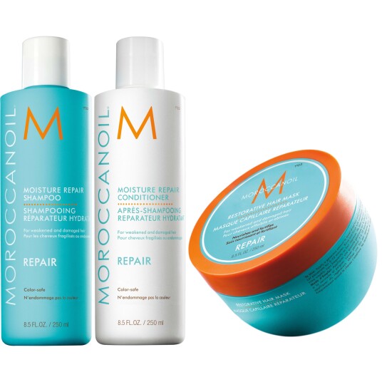 Moroccanoil Repair Bundle Shampoo 250 ml & Conditioner 250 ml & Hair M