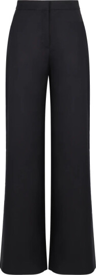 Max Mara Studio Dame Bukser Blå XS, Max Mara Studio Dame Bukser Blå XS,