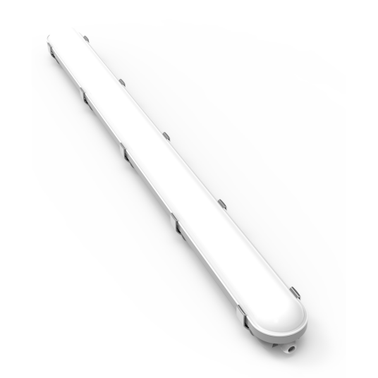 120 cm dagslysstyring armatur HiCRI 40W gjennomkoblet RA90 IP65 Dimbar : Ikke dimbar Kulør : Nøytral