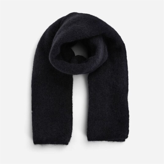 Natura Cashmere Basic Scarf Susanna - Navy Blå OS Natura Cashmere Basic Scarf Susanna - Navy Blå OS