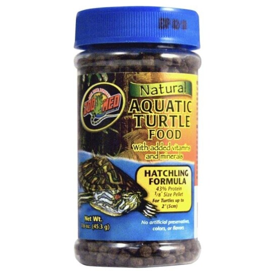 Zoo Med Natural Aquatic Turtle Food Hatchling 45 Gram Zoo Med Natural Aquatic Turtle Food Hatchling 45 Gram