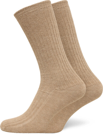 Organic Basics Soft Slouchy Socks Beige 39 42