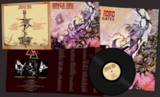 Manilla Road Open The Gates Uk Vinyl Manilla Road Open The Gates Uk Vinyl