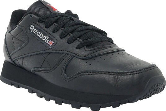 Reebok Classics Classic Leather - CBLACK/CBLACK/PUGRY5 - 35.5