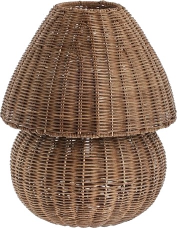 LENE BJERRE Esther bord lampe 27.5X27.5X24 cm Brun