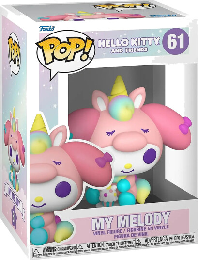 Funko Pop Vinyl Sanrio Hello Kitty My Melody Figuran] Multi/mønstret ONE SIZE