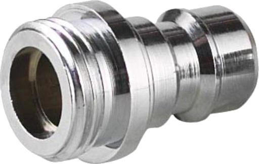 1/2" slangenippel med 3/4" nippel Krom