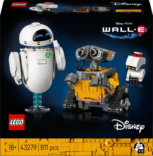 LEGO Disney Pixar 43279 WALL E og EVE