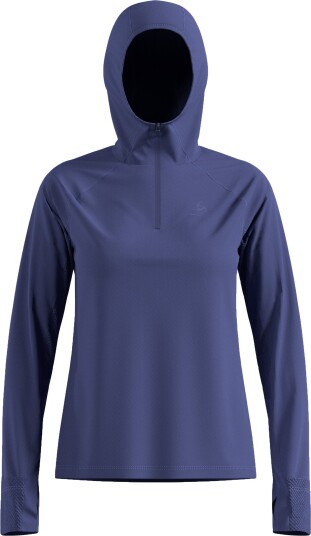 Odlo Women's Odlo X Alp Mid Layer Hoody Skipper Blue L