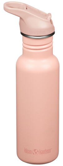 Klean Kanteen Classic Narrow Flip Sport drikkeflaske 532 ml, peach parfait