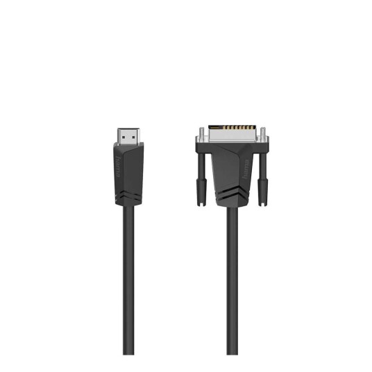 HAMA Kabel HDMI Til Dvi/d Svart 1,5m