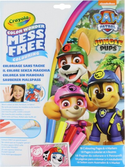 Crayola Color Wonder Paw Patrol Multi/Patterned One Size Crayola Color Wonder Paw Patrol Multi/Patterned One Size