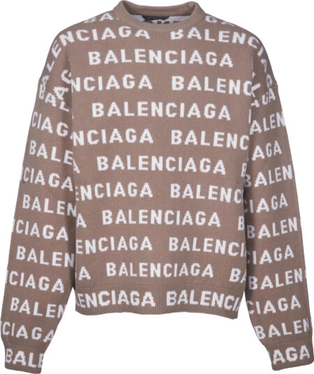 Balenciaga Herre Strikkevarer Beige M,