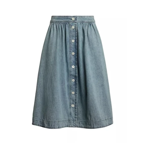 Ralph Lauren Dame Skjørt Blå XS,