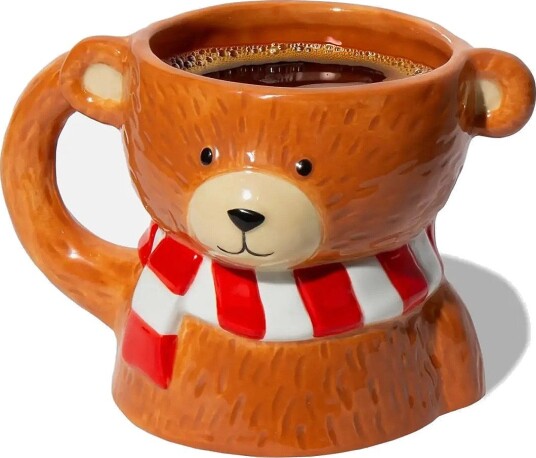 DOIY Krus Teddy BROWN H9.8 cm