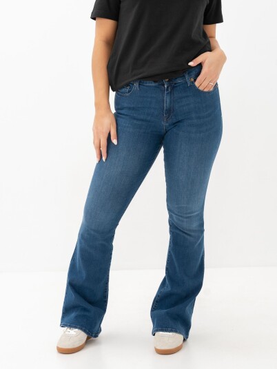 Replay Joella Trousers Flare Regular Waist 99 Denim - Blue - 28 x 32 Replay Joella Trousers Flare Regular Waist 99 Denim - Blue - 28 x 32