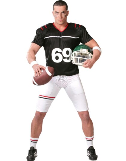 Quarterback Fotballspiller Herrekostyme Quarterback Fotballspiller Herrekostyme