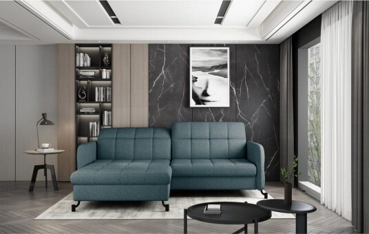 Seksjon Eltap Lorelle 225x160x105 cm Grande 75 Grønn Venstre