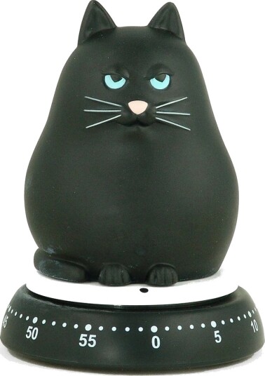 Bengt Ek Design Katt timer svart