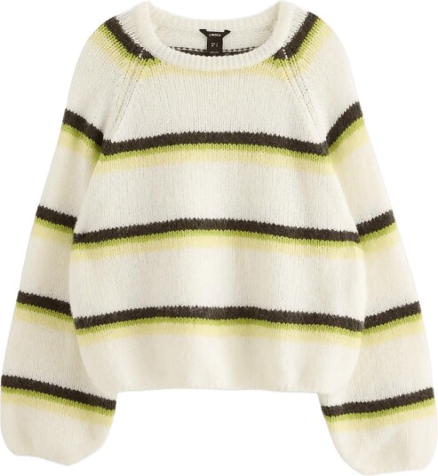 Lindex Knitted Jumper White XL