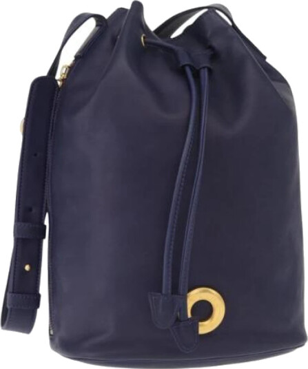 Celine Vintage Dame Blå ONE SIZE 