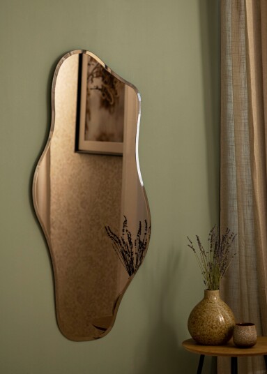Incado Speil Wave Brown 55x110 Cm Incado Speil Wave Brown 55x110 Cm