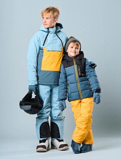 Color Kids Ski Pants W. Pockets Yellow 98