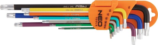 Neo Tools Torx Nøkkelsett 9 deler T10-T50 i Håndverktøy Neo Tools Torx Nøkkelsett 9 deler T10-T50 i Håndverktøy