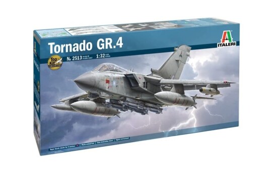 Italeri 1/32 Tornado GR.4 Modellbyggesett med nye støpeformer