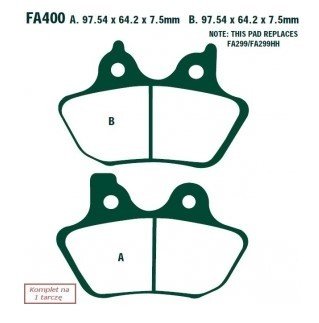Bremseklosser EBC Brakes FA400