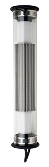 DCW - In The Tube Vegglampe Silver Mesh