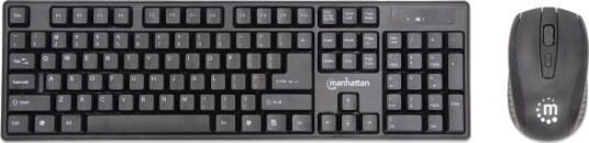 Manhattan 178990 Keyboard Mouse svart Manhattan 178990 Keyboard Mouse svart