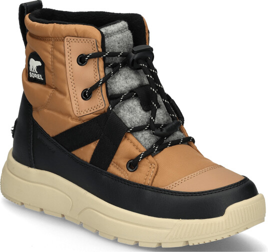 Sorel Big Kids Whitney Iii Mid Wp   Brown   36