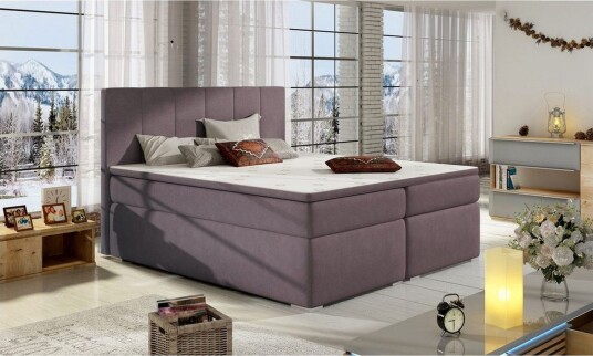 Komplett sängpaket kontinentalsäng Eltap Rosa 180x200 DEL