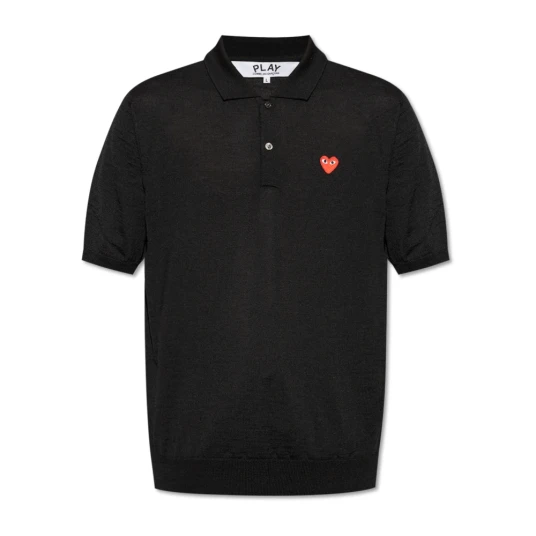 Comme des Garçons Play, unisex, Strikkevarer, Svart, M, Comme des Garçons Play, unisex, Strikkevarer, Svart, M,
