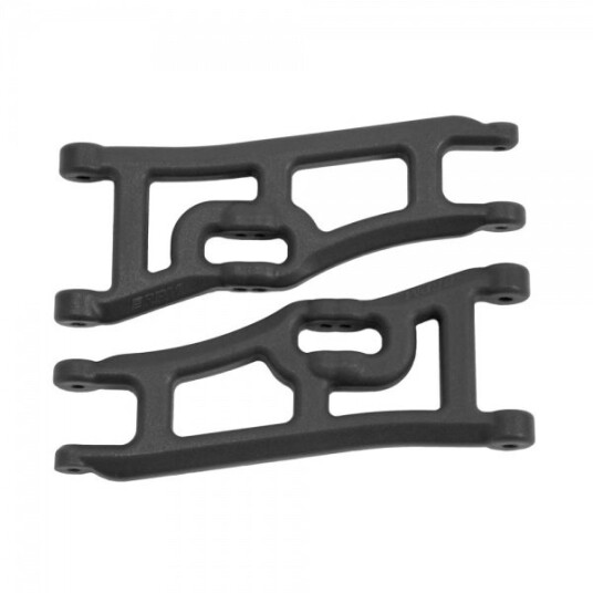 RPM 70662 Wide Front A-Arms Black Rustler/Stampede
