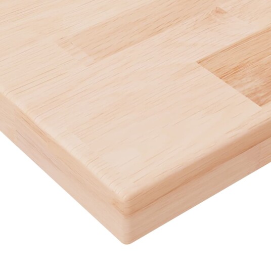 vidaXL Hylleplate 80x20x2,5 cm ubehandlet heltre eik vidaXL Hylleplate 80x20x2,5 cm ubehandlet heltre eik