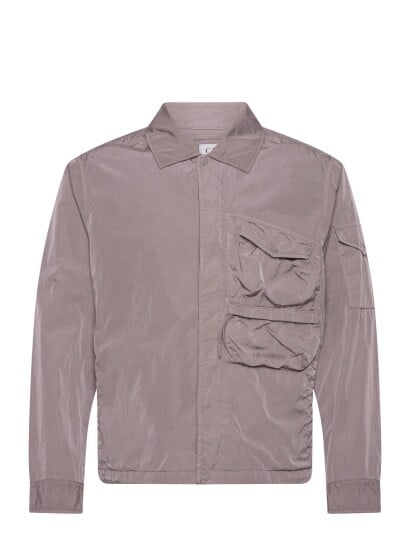 C.P. Company Chrome R Overshirt Purple XS C.P. Company Chrome R Overshirt Purple XS