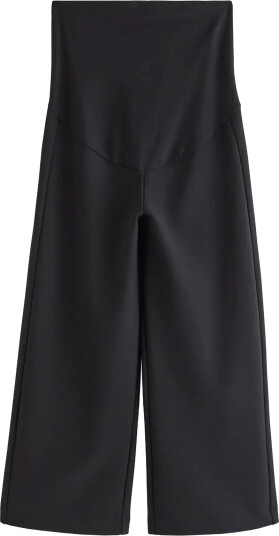 Lindex Mom Maternity Trousers With Cropped Leg Black L