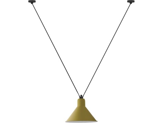 DCW - 323 XL Pendel Konisk Gul Lampe Gras DCW - 323 XL Pendel Konisk Gul Lampe Gras