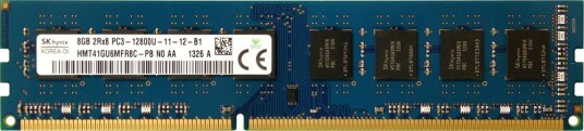 Hynix DDR3 DIMM 8GB 1600MHz CL11 HMT41GU6MFR8C-PBN0-AA 